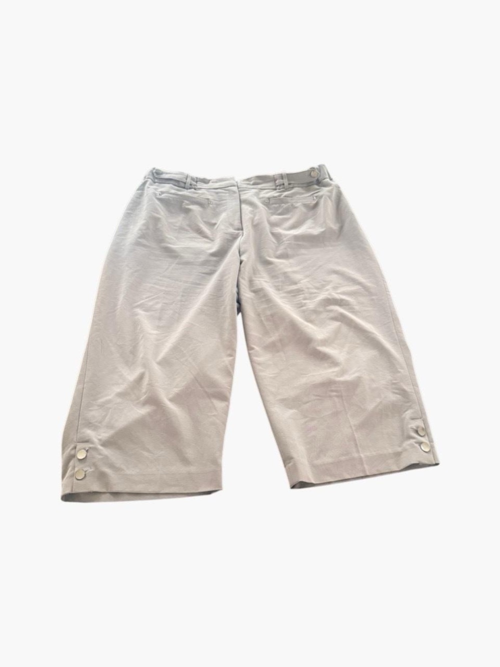 Khaki Wide Leg Crop Capri Pants Cato’s — Women’s 22W